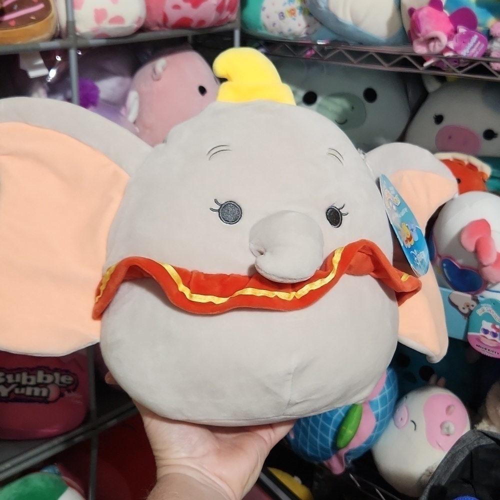 Disney Squishmallow Dumbo New 10 To 11 Inch